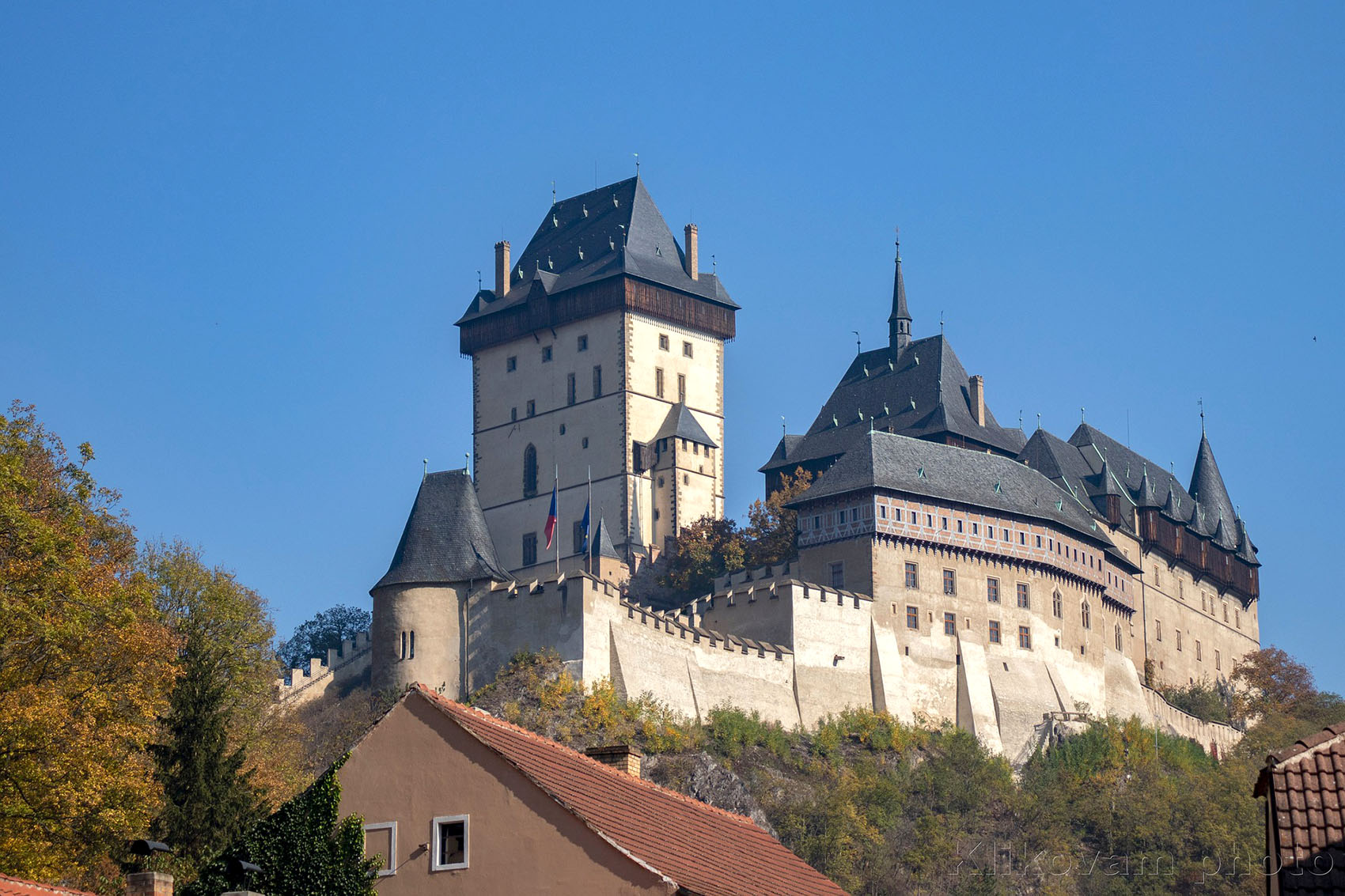 visita a castillo de karlstein